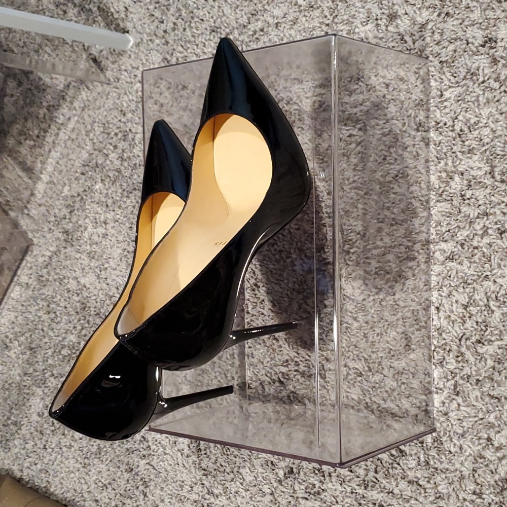 Christian louboutin 38.5 black